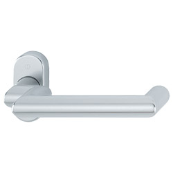 1401GF2/55 Halbgarnitur / F1 Alu natur / 8 mm / HOPPE-Logo Produktbild