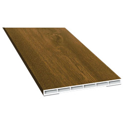 Kammerprofil 100x7mm SK Lg. 6,00m foliert ohne Nase 217 8007-167 Nussbaum Produktbild
