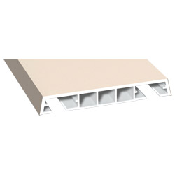 Verkleidungsprofil 85x12mm Lg. 6,00m foliert 456 5054 Cremeweiß Cool Color Produktbild