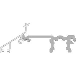 GKG Adapter-/Wetterschenkelprofil 0.0 BDA8821 Produktbild