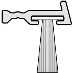GKG Türdichtung TD5015/BD12 auswärtsöffnend Produktbild