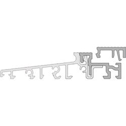 GKG Türschwelle 92 mm TS59222-FL mit loser Schließblechleiste 22 mm Produktbild