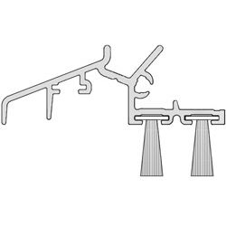 GKG Wetterschenkelprofil WSA87671 Produktbild