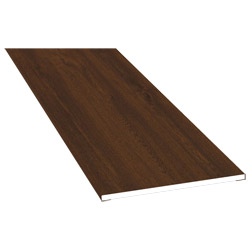 Flachprofil 80x3 mm Lg. 6,00 m foliert 436 2035 Nussbaum Terra Produktbild