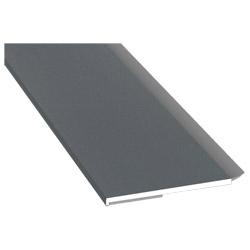 Flachprofil 50x3mm WL SK Lg. 6,00m foliert, WL Schwarz 70 1205-083 Basaltgrau Glatt Produktbild