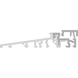 GKG Türschwelle 104 mm TS510412-FL mit loser Schließblechleiste 22 mm Produktbild