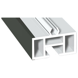 Aufdopplungsprofil 40x20mm Lg. 6,00m foliert 436 7048 Basaltgrau Cool Color Produktbild