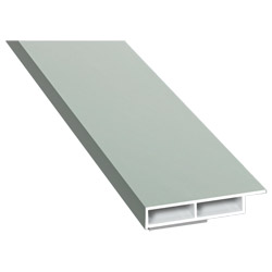 Kammerprofil 40x7mm SK Lg. 6,00m foliert mit Nase 70 3805-083 Achatgrau Glatt Produktbild