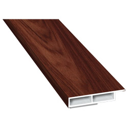 Kammerprofil 40x7mm SK Lg. 6,00m foliert, mit Nase 320 2002-167 Rosewood Produktbild
