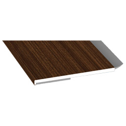 Flachprofil 50x3mm WL SK Lg. 6,00m foliert, WL Schwarz 316 2002-167 Macoré Produktbild