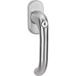 greenteQ Fenstergriff FG60.SG100.ER abschließbar - 100NM inkl. Schrauben Produktbild