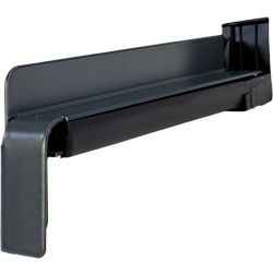 BF4004-Z anthrazitgrau glatt matt RAL 7016 - Aluminium-Gleitabschluss inkl. Dichtset mit Dehnungsausgleich Produktbild