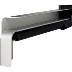 BF4006-Z silberfarbig EV1 - Aluminium-Gleitabschluss inkl. Dichtset mit Dehnungsausgleich Produktbild