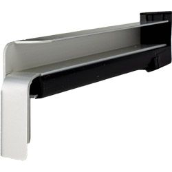BF4006-Z silberfarbig EV1 - Aluminium-Gleitabschluss inkl. Dichtset mit Dehnungsausgleich Produktbild