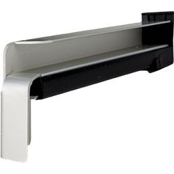 BF4006-Z silberfarbig EV1 - Aluminium-Gleitabschluss inkl. Dichtset mit Dehnungsausgleich Produktbild