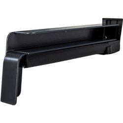 BF4006-Z anthrazitgrau glatt matt RAL 7016 - Aluminium-Gleitabschluss inkl. Dichtset mit Dehnungsausgleich Produktbild
