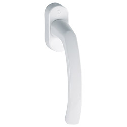 HOPPE Fenstergriff LIEGE Alu 90° mit Logo - inkl. Schrauben Produktbild