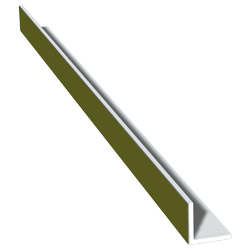Winkelprofil 20x20x2,5mm SK Lg. 6,00m Weiß, VE: 60m Produktbild