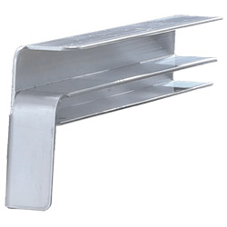 BF4006-Z blank - Aluminium-Gleitabschluss ohne Dichtset Produktbild
