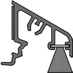 GKG Wetterschenkelprofil 0.0 ASL01/BD10 Produktbild