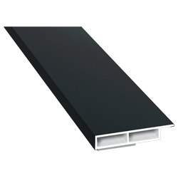Kammerprofil 40x7mm SK Lg. 6,00m foliert, mit Nase 49122 Gale Grey Finesse Produktbild