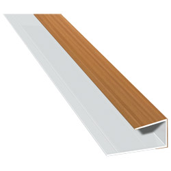 U-Profil 34x21x24mm Lg. 6,00m foliert 49198 Indian Produktbild