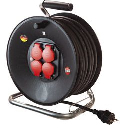 VARIO-LINE Kabeltrommel mit verzinktem Stahlrohr-Bügelgestell Produktbild