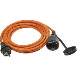 PUR-Verlängerung 230 V, orange, 10m Produktbild