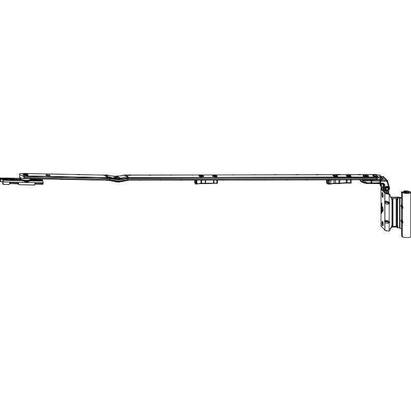 ROTO NX Axerarm Bandseite P 12/20-13 Schrägfenster Produktbild