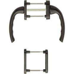 HOPPE Balkon-/Fenstertür-Garnitur TOKYO 0710RH/66N/U26/0710/66NS/49PNS Produktbild