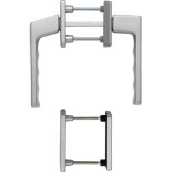 HOPPE Balkon-/Fenstertür-Garnitur TOULON 0737FA/51N/U34/0737/51NS/51PNS Produktbild