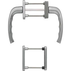 HOPPE Balkon-/Fenstertür-Garnitur NEW YORK 0810/961N/U10/0810/962NS/PNS Produktbild