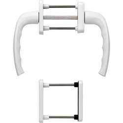 HOPPE Balkon-/Fenstertür-Garnitur NEW YORK 0810/961N/U10/0810/962NS/PNS Produktbild