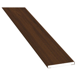 Flachprofil 30x3mm Lg. 6,00m foliert 436 2035 Nussbaum Terra Produktbild