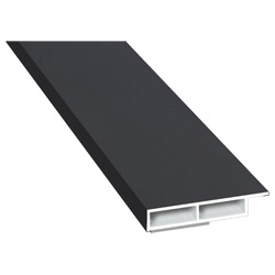 Kammerprofil 40x7 mm SK Lg. 6,00 m foliert mit Nase PX 47858 Anthrazit Ulti Matt Produktbild