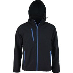 PROMAT Softshelljacke schwarz Produktbild