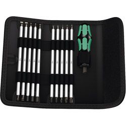 WERA Schraubendrehersortiment 88/1 Vario mit Handgriff 17-tlg. Produktbild