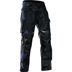KÜBLER Arbeitshose PULSSCHLAG schwarz/blau Produktbild