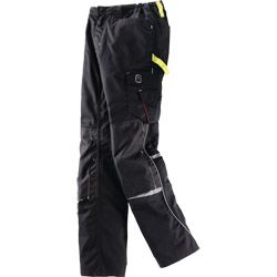 Bundhose Terrax Workwear Gr.48 schwarz/limette 65%PES/35 %CO TERRAX Produktbild