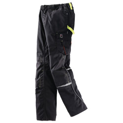 Bundhose Terrax Workwear Gr.58 schwarz/limette 65%PES/35 %CO TERRAX Produktbild