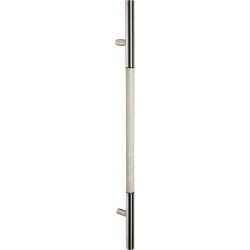 Stossgriff SG-300-1200, Griff in Ø35mm, 90° Stützen, Mitelteil 600mm in Betonoptik, L=1200 - A=900mm Befestigung:BA18 Produktbild