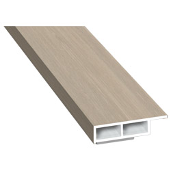 Kammerprofil 30x7 mm SK Lg. 6,00 m foliert mit Nase 456 3081 Sheffield Oak Light Produktbild