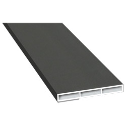 Kammerprofil 60x7mm SK Lg. 6,00m foliert , ohne Nase 436 1014 Alux DB 703 Produktbild