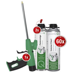 greenteQ Aktionspaket Fensterschaum 1K 500 ml Produktbild