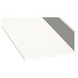 Winkelprofil 25x60x2,5mm Lg. 6,00m foliert 456 5053 Altweiß Produktbild
