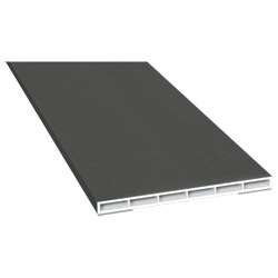 Kammerprofil 100x7mm SK Lg. 6,00m foliert ohne Nase 436 1014 Alux DB 703 Produktbild