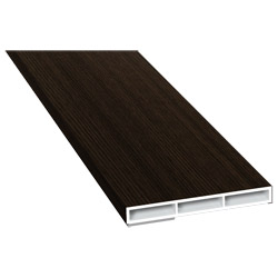Kammerprofil 60x7mm SK Lg. 6,00m foliert , ohne Nase 214 0005-167 Eiche Grau Produktbild