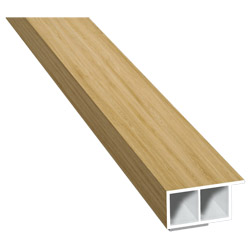 Kammerprofil 30x15mm SK Lg. 6,00m foliert mit Nase 470 3001 Turner Oak Malt Produktbild