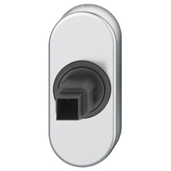 FSB aufliegende Fenstergriffrosette oval schmal in Objektausführung 34 0000 09030 Produktbild