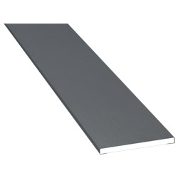 Flachprofil 40x3mm Lg. 6,00m foliert 70 1205-167 Basaltgrau Produktbild
